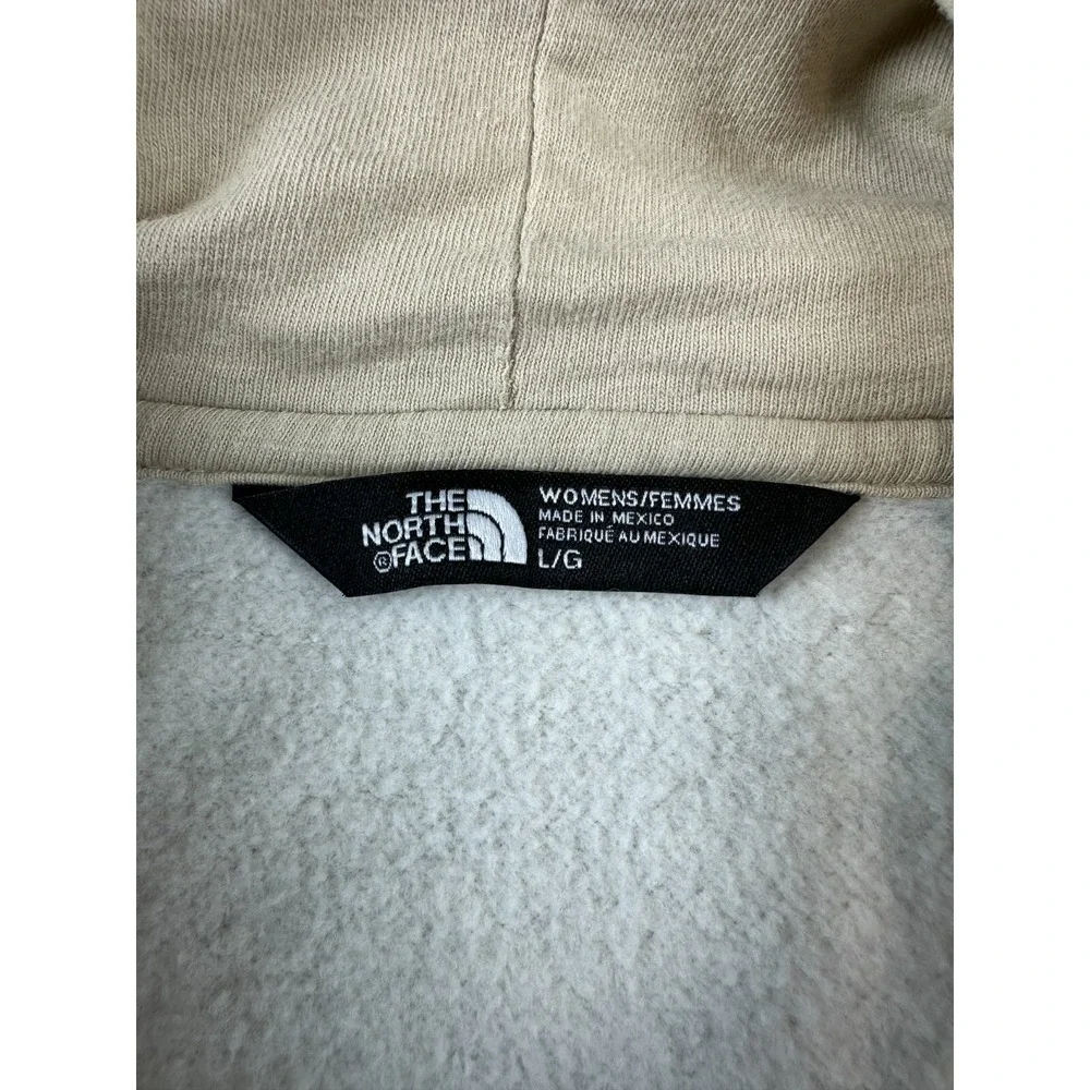 The North Face Full Zip Lightweight‎ Sweater Women's  Size Large Gray / Tan Mix